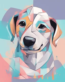 /imagine prompt: Zen Pup::2 Cubism, Pop art, Minimalism, Pastel colors, Surrealism, dogi memes:: t-shirt vector, center composition graphic design, splash brush,plain background::2 mockup::-2 --upbeta --ar 1:1