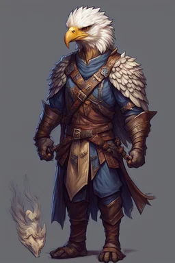 dnd half eagle half human character