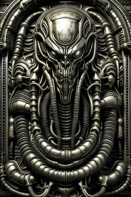 scary extrem humanlike monster by giger