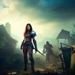 dark and gloomy full body 8k unity render, female teen cyborg, Blue yonder hair, wearing broken battle armor, at cluttered and messy shack , action shot, tattered torn shirt, porcelain cracked skin, skin pores, detailed intricate iris, very dark lighting, heavy shadows, detailed, detailed face, (vibrant, photo realistic, realistic, dramatic, dark, sharp focus, 8k)