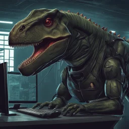 dinosaur cyber
