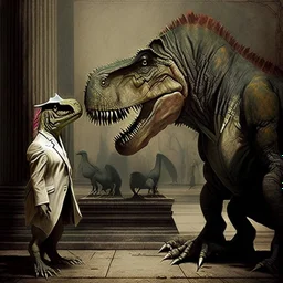 Tyrannosaurus Rex meets Oedipus Rex