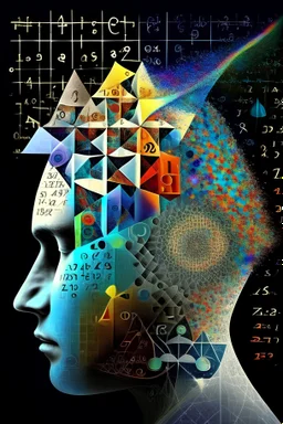 The autistic mind, assessing various mathematical planes of thought from various frequencies and vibrations