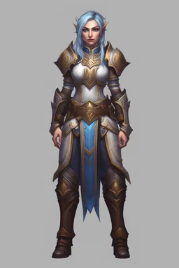 world of warcraft dranaei female minimal clothes paladin