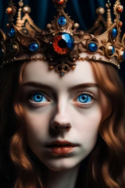 une courone avec des yeux mignion
