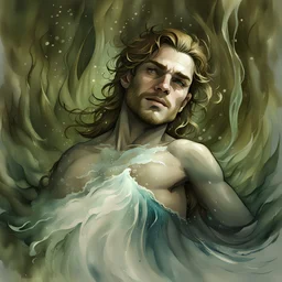 watercolor drawing of the Water lord of rivers and seas, on a white background, Trending on Artstation, {creative commons}, fanart, AIart, {Woolitize}, by Charlie Bowater, Illustration, Color Grading, Filmic, Nikon D750, Brenizer Method, Perspective, Depth of Field, Field of View, F/2.8, Lens Flare, Tonal Colors, 8K, Full-HD, ProPhoto RGB, Perfectionism, Rim Lighting, Natural Lighting, Soft Lighting, Accent Lighting, Diffraction Grading, With