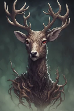 Eldritch deer god, Horrifying lore accurate