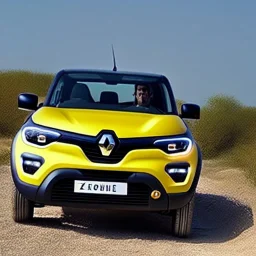 Renault Zoë pick up truck, four wheel drive