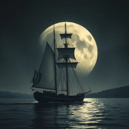 The Lunar Schooner.