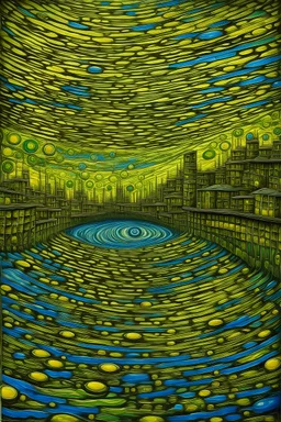 tipping point to the place of no return; Neo-Impressionism; symbolism; contemporary; Van Gogh; Hundertwasser; Giger