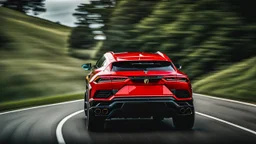 lamborghini urus UFO, REAR view