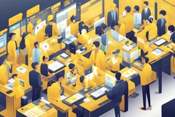 Market Participants and Trading Platforms yellow style