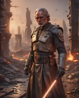 star wars bald male corellian pilot wearing pearlescent black and gunmetal grey First Order special forces heavy assault stealth commando armor and helmet with gold trim inside the jedi temple, hyperdetailed, dynamic lighting, hyperdetailed background, 8k resolution, volumetric lighting, light skin, fully symmetric details