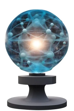 статуя на улице, Шар как атом/молекула: Сделать поверхность шара похожей на модель атома или молекулы, используя геометрические формы, светящиеся элементы или проекцию. . Для этого можно использовать различные геометрические формы, такие как круги, треугольники, шестиугольники и т. д., чтобы создать абстрактное изображение структуры атома или молекулы. Кроме того, возможно использование светящихся элементов, чтобы придать статуе особую магическую атмосферу и привлечь внимание прохожих ночью.