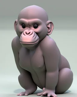 Ape cute 3D