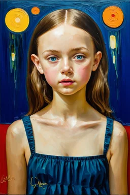 lily-rose depp; melancholy,painting in the style of Edvard Munch