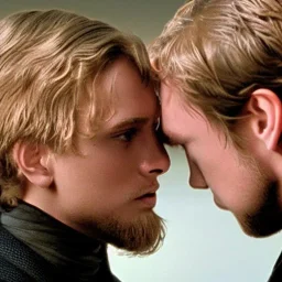 ANAKIN SKYWALKER KISSING OBI WAN KENOBI