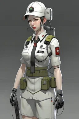 Cyber military nurse