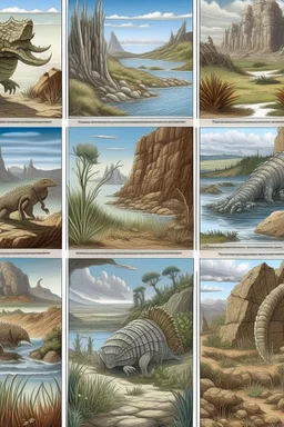 cambrian periode lanscapes