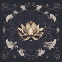 Aesthetic, Mesmeric, Gaslighted, Intuitive, Persuausive, Intriguing, Captivating Arts; Craftsmen; DIY influencer; Creative Entrepreneurship branding logos / initials / emblem art **Featured Design:** **Lotus Tea Bloom:** - A lotus flower unfurling as tea leaves, representing the blooming creativity and cultural richness. **Appearance:** Feel free to mix and match elements from different ideas to create a unique and compelling logo design for "ChayArt."