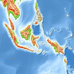 Alternate geography in Oceania.