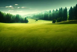 fields and forest and grassy flatlands