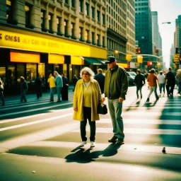 Odd city, 35mm photography, 50.8 focus, pedestrians