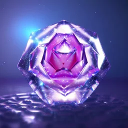 transparent crystal rose highly detailed, glowing,Insanely detailed photograph of an elaborate beautiful fantasy art album cover art 4K 64 megapixels 8K resolution HDR Greek shiny space colours jewelry celestial hair eyes light