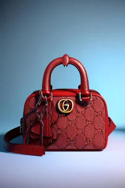 Gucci bag made by muppet face, Sesame Street style, retro style, photo studio, unreal engine 5, god lights, ray tracing, RTX, lumen lighting, ultra detail, volumetric lighting, 3d.