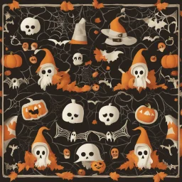 Halloween seamless pattern