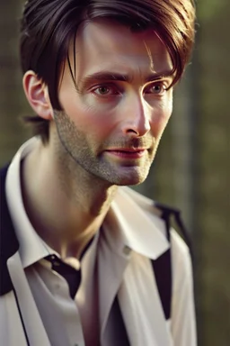 mix of david tennant and colin morgan