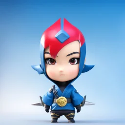 Chibi Ninja 3d calidad ultra