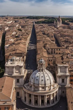 roma vista panoramica