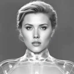 X-ray scan of Scarlett Johansson