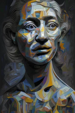 cardboard 3D representation of guernica pablo picasso