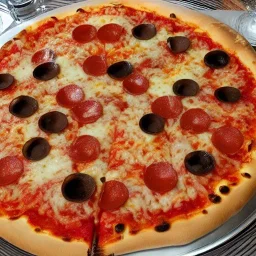 Realistic italian Pizza