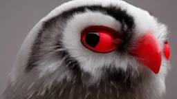 a white evil Owl with fangs, bloodshot eyes, blood, horror, that looks into the camera, hyperrealistic, extremely detailed, 8 THOUSANDS mystical, trending on artstation, sharp focus, studio photo,Halloween Alchemist , high voltage, thunder light,closeup, proactive scene, provocative moving, action pose, modern and futuristic HD colored black and red decor beautiful black empty in a high voltage pumpkin, double exposure, halo, perfect composition, highly detailed,