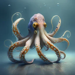 Octopus that has two legs