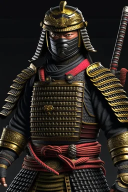 armored samurai mercenary