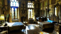 inside the great castle master bedroom