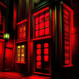 red light district