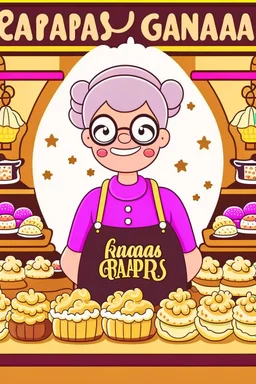 Grandma bakery graphic