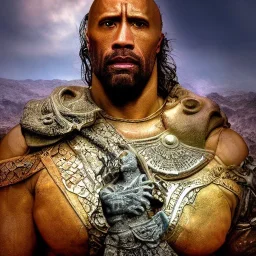 Fantasy,the rock as monk, heroic, epic, insanely detailed, sunlit, realistic, meditating,acrylic paint, 8k resolution, hdr