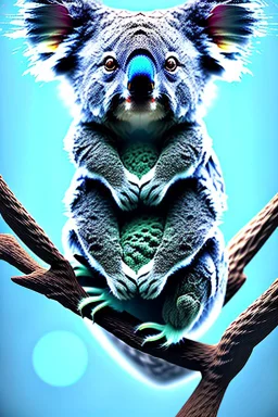 Koalas with huge fangs, living in the ethereal plane