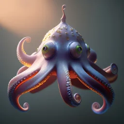 Concept art of Little octopus child (Pixar art style)++, highly detailed, digital painting, art stations, concept art, smooth, unreal engine 5, god rays, ray tracing, RTX, nanite polygons, lumen lighting, ultra detail, volumetric lighting, 3d, detailed anime, finely drawn, high definition, high resolution, cartoon [ animation, cartoon, drawing, painting, low res, cropped, watermark, jpeg artifacts, low quality, normal quality, bad anatomy, text error, worst quality, blurry thousan