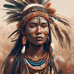Tribe woman