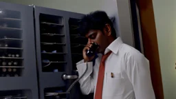 indian hotel keeper drools while drunk on the phone