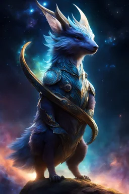 a fantasy creature who has searched the universe for its special bond
