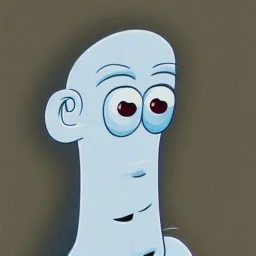 Portrait of Squidward Tentacles