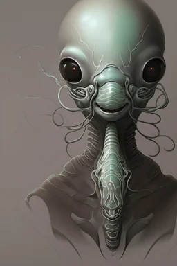 Beetle alien, ultrafine detailed painting by James jean, Behance contest winner, surreal